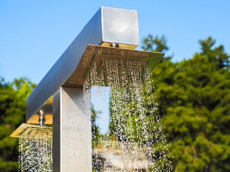 Outdoor Shower Setups